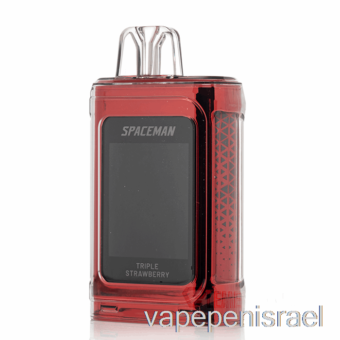חד פעמי Vape Israel Spaceman Prism 20k חד פעמי משולש תות